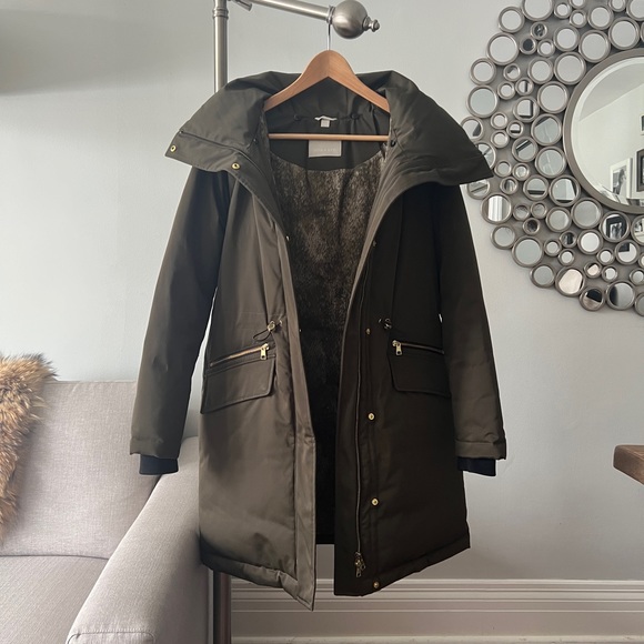 Soia & Kyo JOLEEN-R Mid-Length DOWN COAT - RACOON FUR - Picture 6 of 16